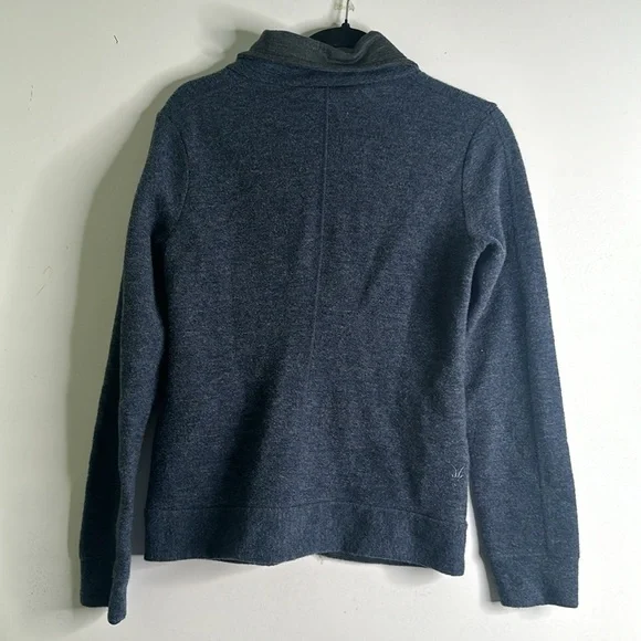 ibex zip up Marino wool jacket size small